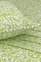 Green Pom Pom Bed Sheet Set