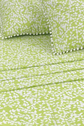 Green Pom Pom Bed Sheet Set