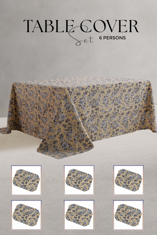 ZBN 63 Table Cover Set with 6 Placemats