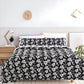 Josette Black Bolster Bed Sheet Set