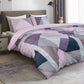 Geometric Triangle Duvet Cover Modern Bedding Linens Set