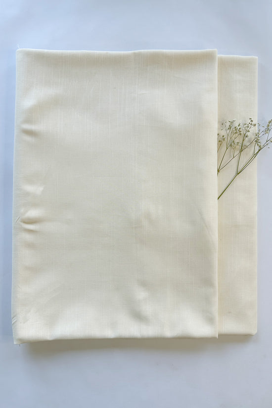 Khaddar Dyed Plain Off white