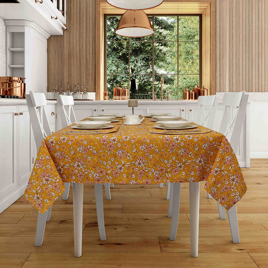 ZBN 23048 Floral Table Cover 6 Persons