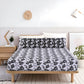 Josette Black Bolster Bed Sheet Set