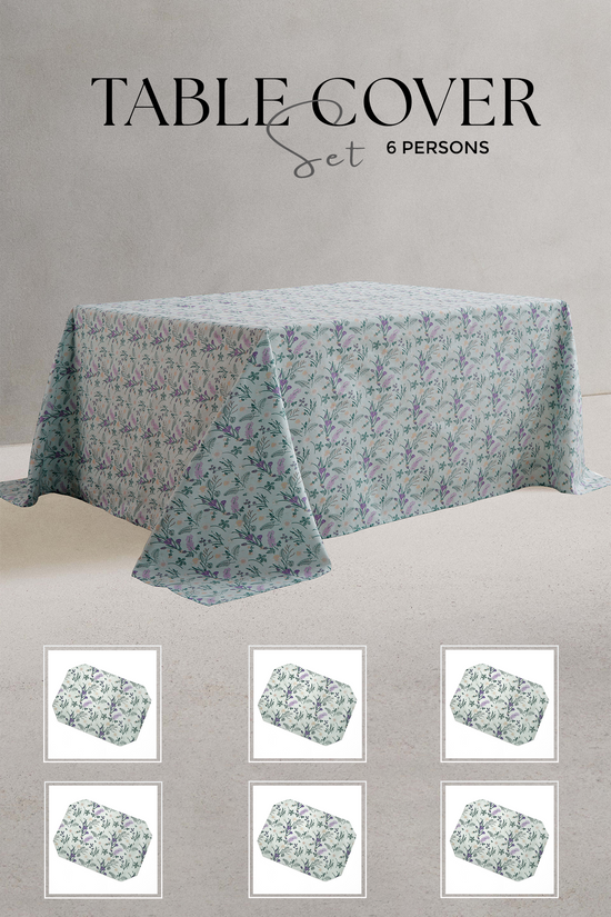 ZBN 68 Table Cover Set with 6 Placemats