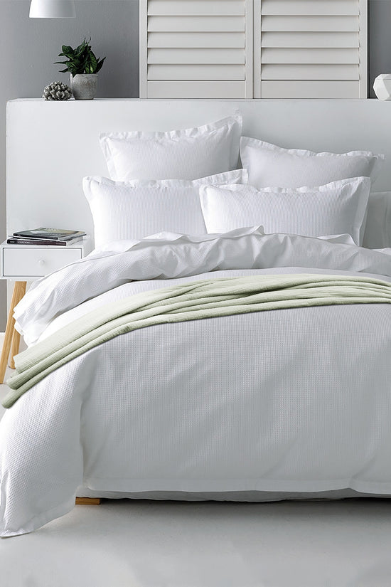 Winter Cotton Bedspread Green